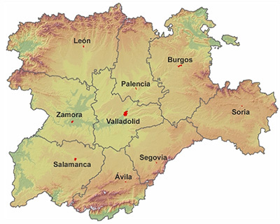 Provincias de Castilla y León
