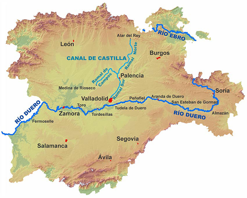 The Canal de Castilla